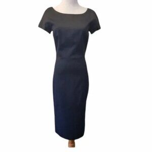 NWOT Stills black short sleeve dress back zipper women's size XS (306)15)